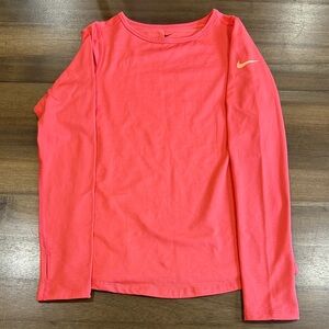 Nike Coral Long Sleeve Top